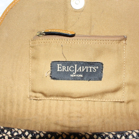 Vintage Eric Javits, Woven Rounded Shoulder Bag - Picture 10 of 15